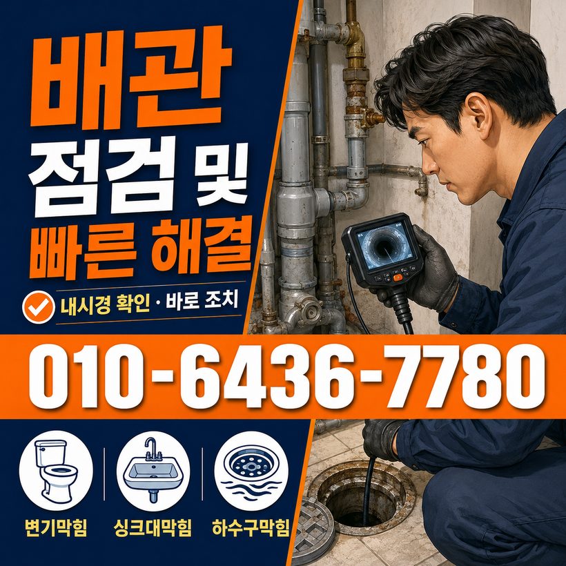 외남면 지역 하수구뚫음 관련 이미지
