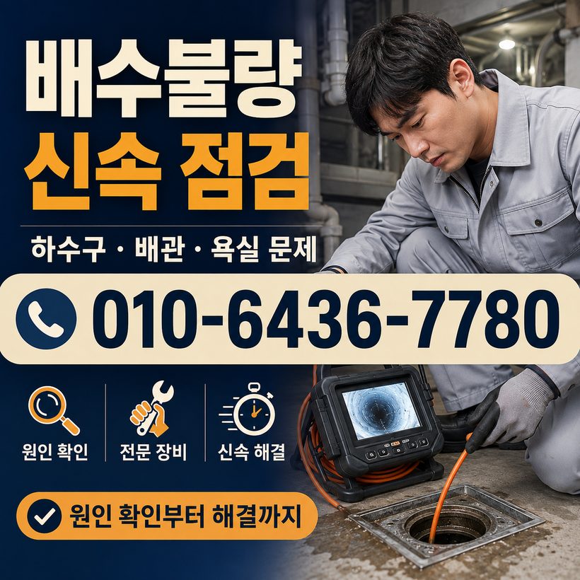 양보면 지역 하수구뚫음 관련 이미지