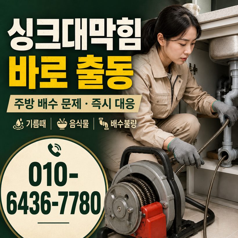 위천면 하수구막힘 빠른출동 5