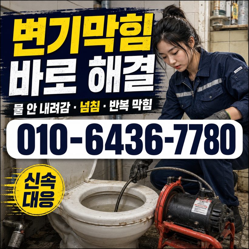 초계면 지역 하수구막힘 관련 이미지