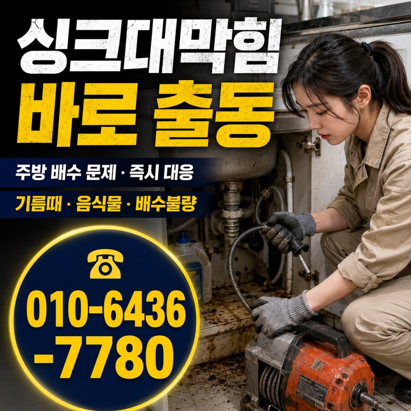 동부면 하수구막힘 빠른출동 5