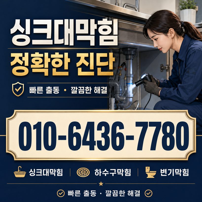 위천면 지역 배관막힘 관련 이미지